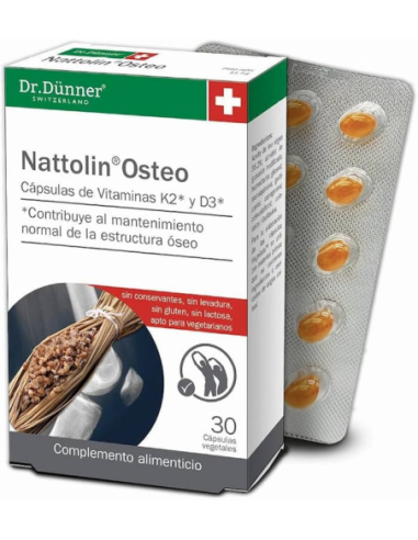 NATTOLIN OSTEO 30 Cápsulas