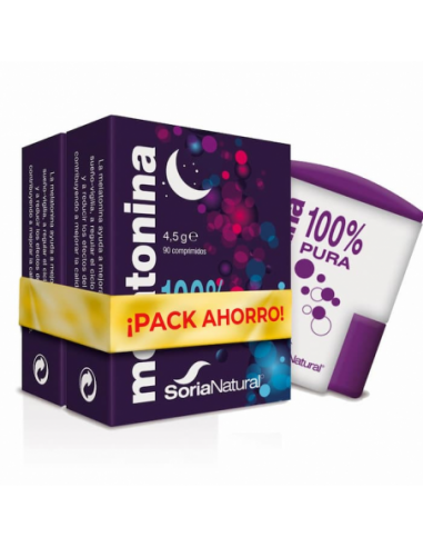 PACK 2 - MELATONINA 1 miligramo