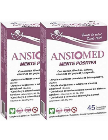 PACK 2 - ANSIOMED MENTE POSITIVA