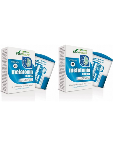 PACK 2 - MELATONINA TRAVEL