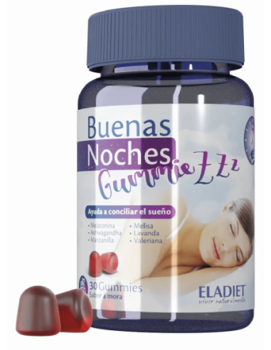 BUENAS NOCHES SUEÑO+STRESS, 30 Gummies