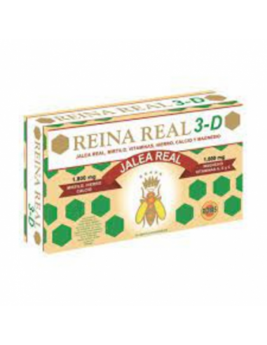 REINA REAL 3D 20 ampollas