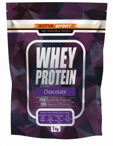 PROTEINA WHEY 100% CHOCOLATE 1 Kilogramo