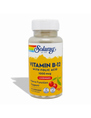 VITAMINA B-12 + ACIDO FOLICO 90...