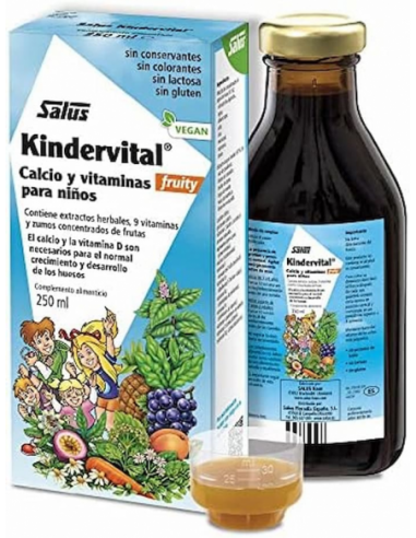 KINDERVITAL FRUITY 250 Mililitros