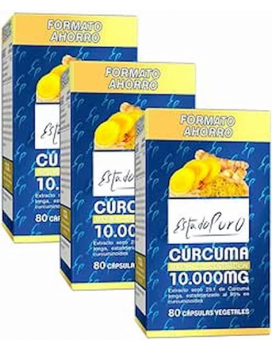 PACK 3 - CURCUMA 80 cápfsulas