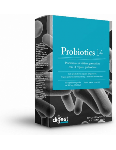 PROBIOTICS 14 30 cápsulas