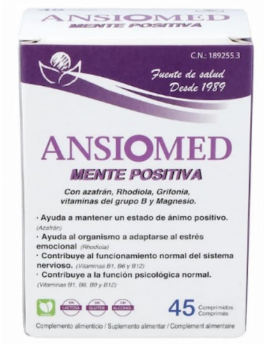 ANSIOMED MENTE POSITIVA 45 unidades