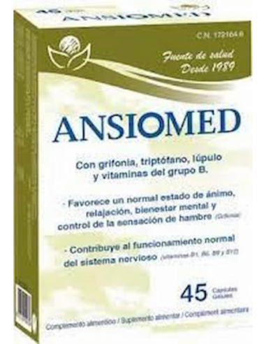 ANSIOMED en Cápsulas de 45 unidades