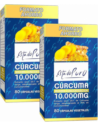 PACK 2 - CURCUMA 80 Cápsulas