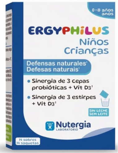 ERGYPHILUS NIÑOS Sobres 14 unidades