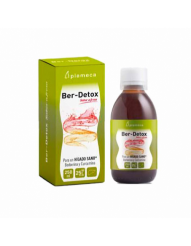 BER-DETOX Sabor Fresa 250 mililitros