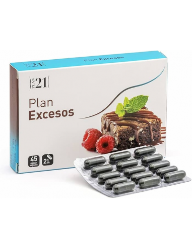 PLAN 21 PLAN EXCESOS 45 comprimidos