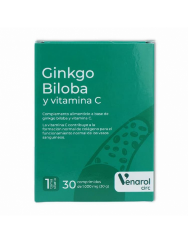 Ginkgo Biloba + Vitamina C 30...