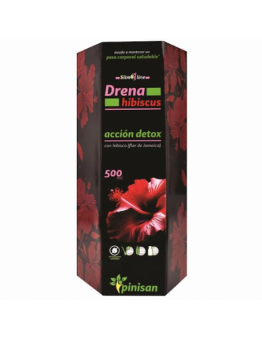 DRENA HIBISCUS 500 Mililitros